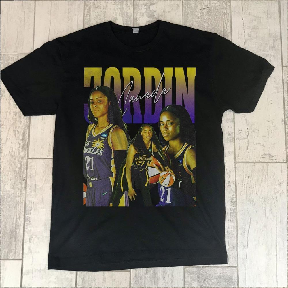 Jordin Canada - Los Angeles Sparks - Wnba - Unisex Black T-Shirt